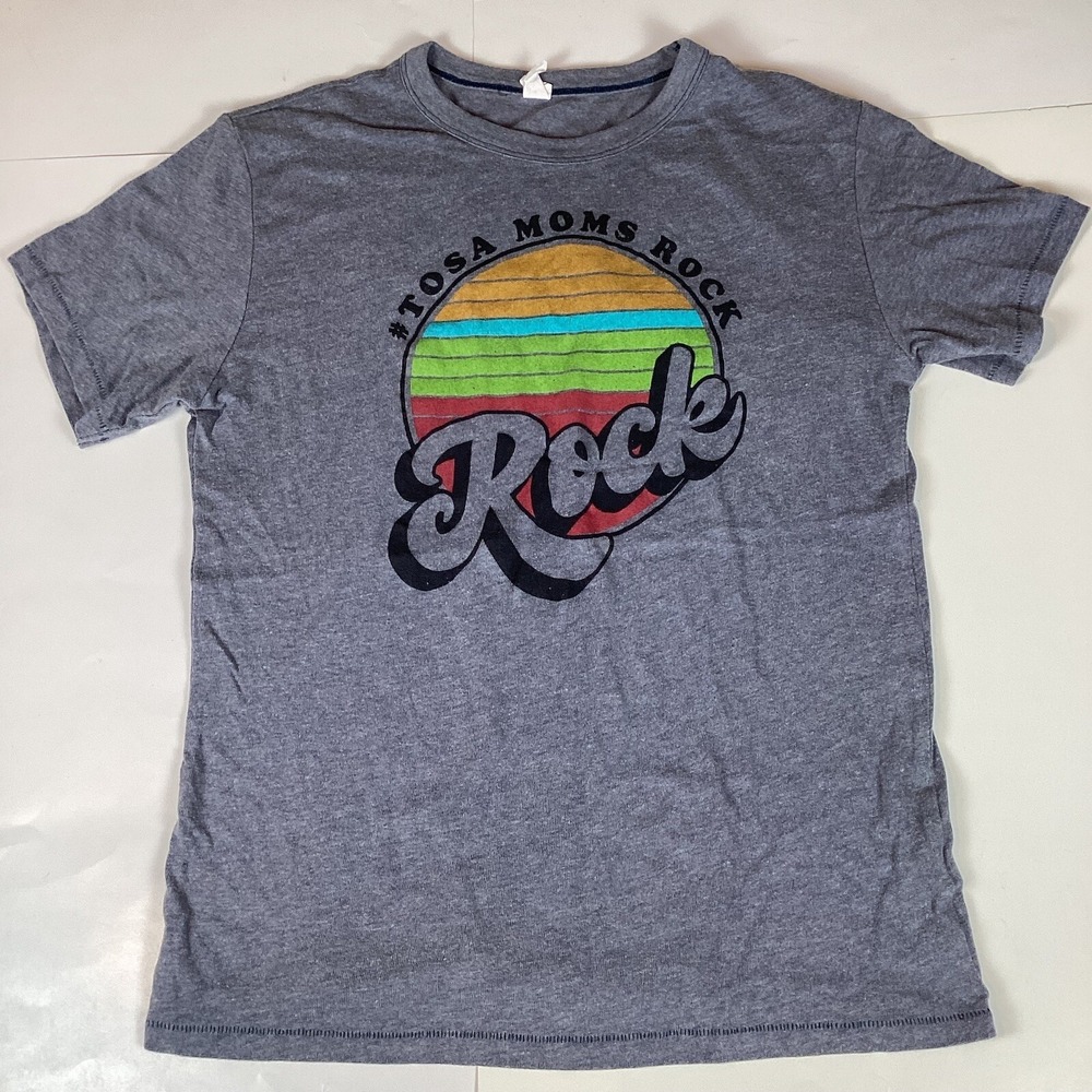 Wauwatosa Moms Rock Womens T Shirt Cool Mom Top Size M Medium Comfort Stretch